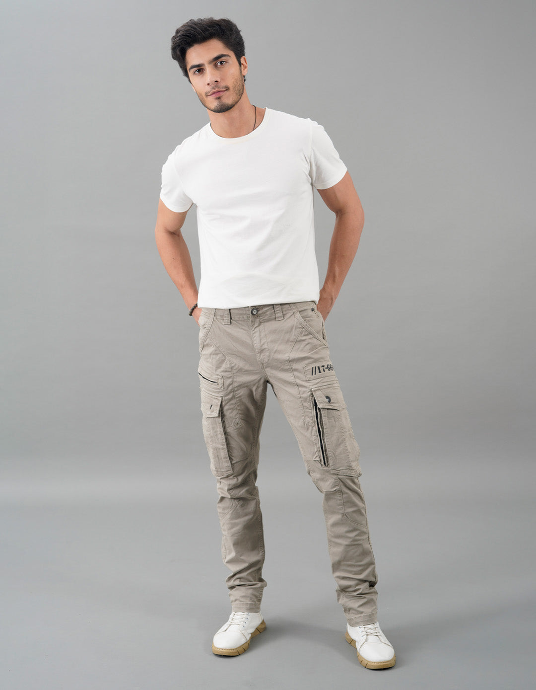 Stone Regular Fit Cargo Pant